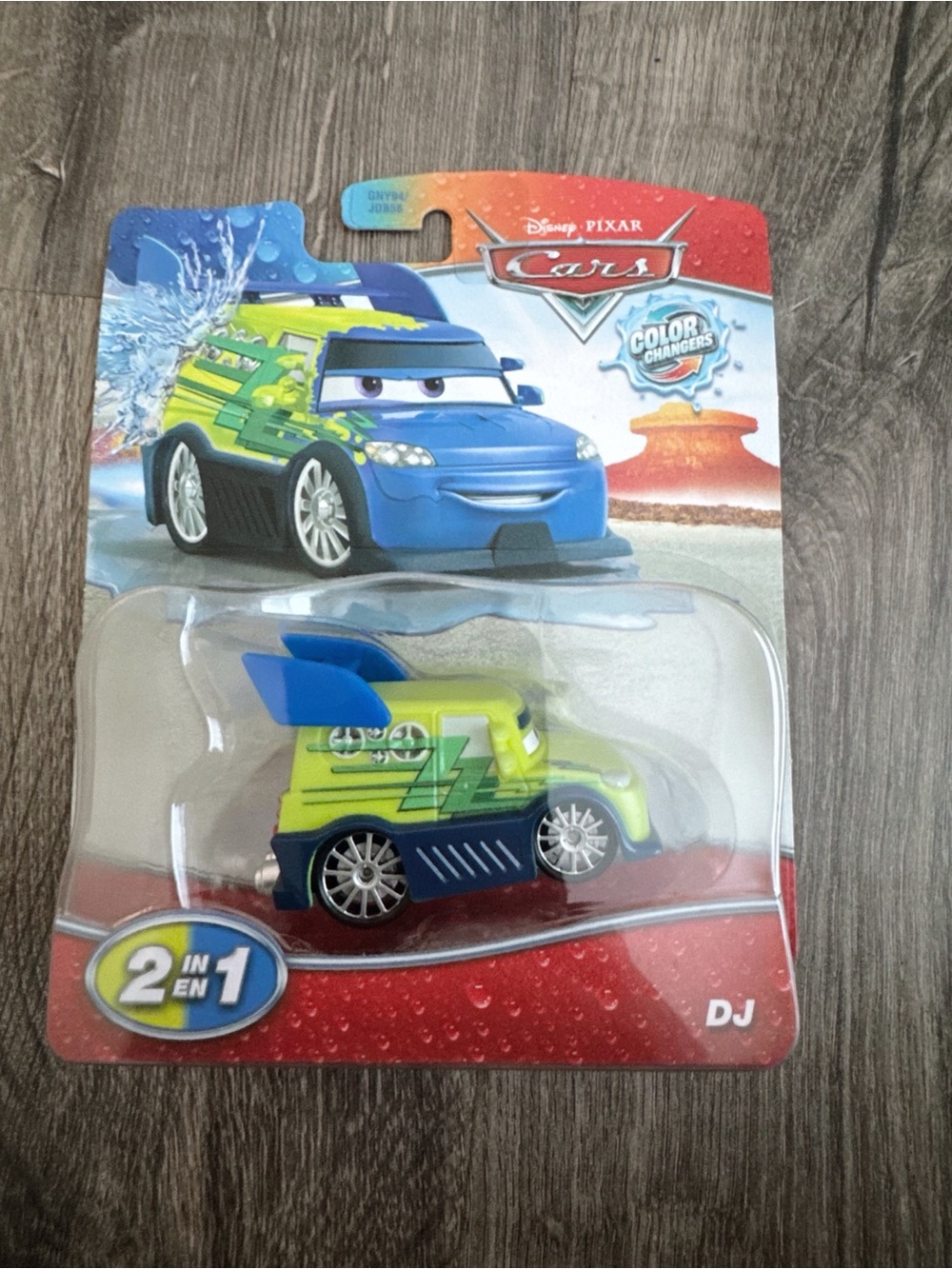 Mattel Disney Pixar Cars DJ Color Changer - Blue and Green
